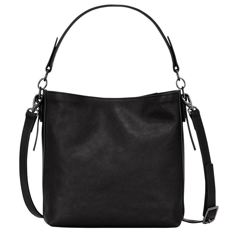 Black Longchamp 3D S Women's Crossbody Bags | OXQY-96104