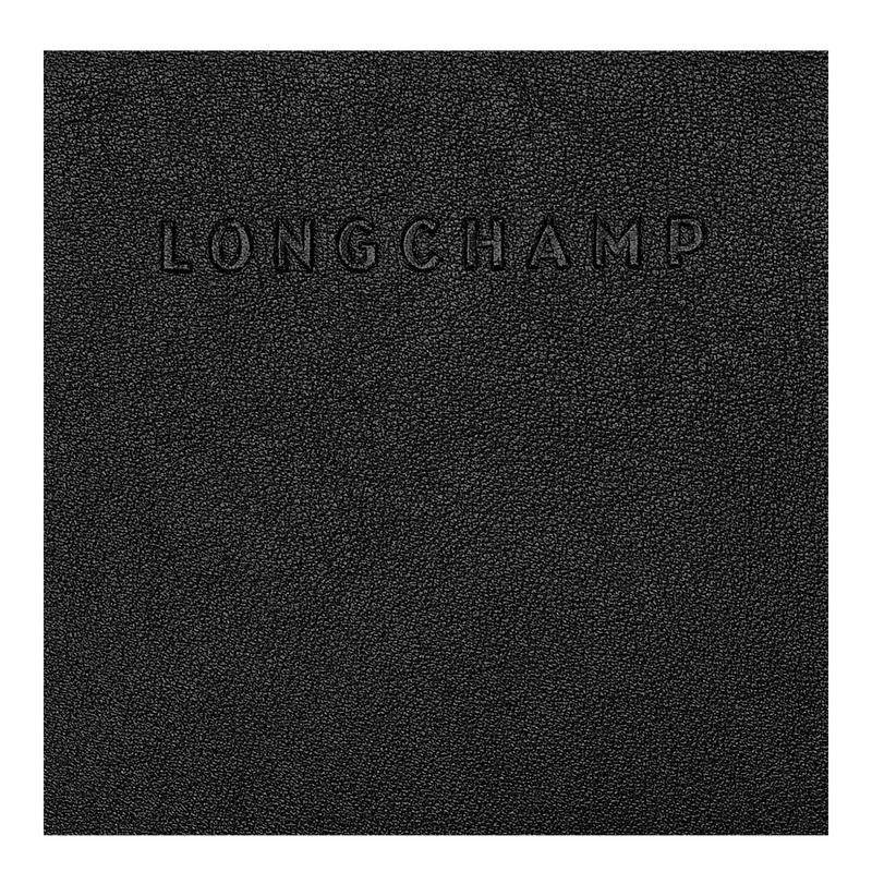 Black Longchamp 3D Women's Wallets | NLSP-09587