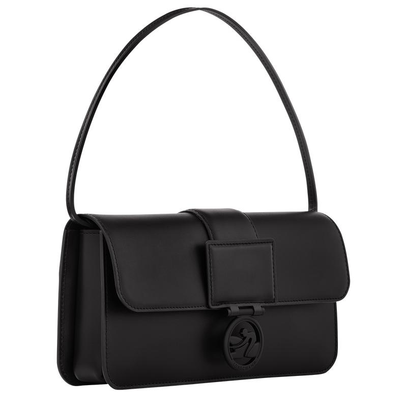 Black Longchamp Box-Trot M Shoulder bag Women's Shoulder Bags | GBUZ-91354