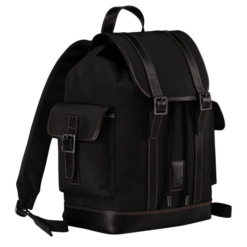 Black Longchamp Boxford Men's Backpacks | ZPMI-56287