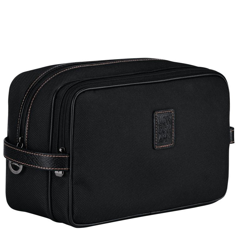 Black Longchamp Boxford Men's Toiletry Bags | UKLV-81274