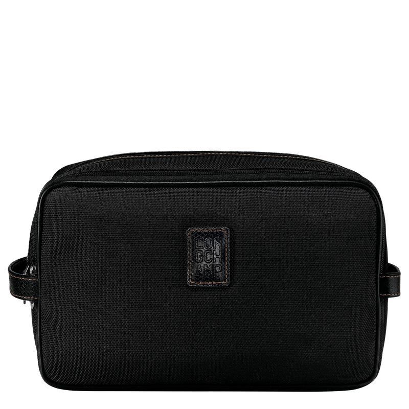 Black Longchamp Boxford Men\'s Toiletry Bags | UKLV-81274