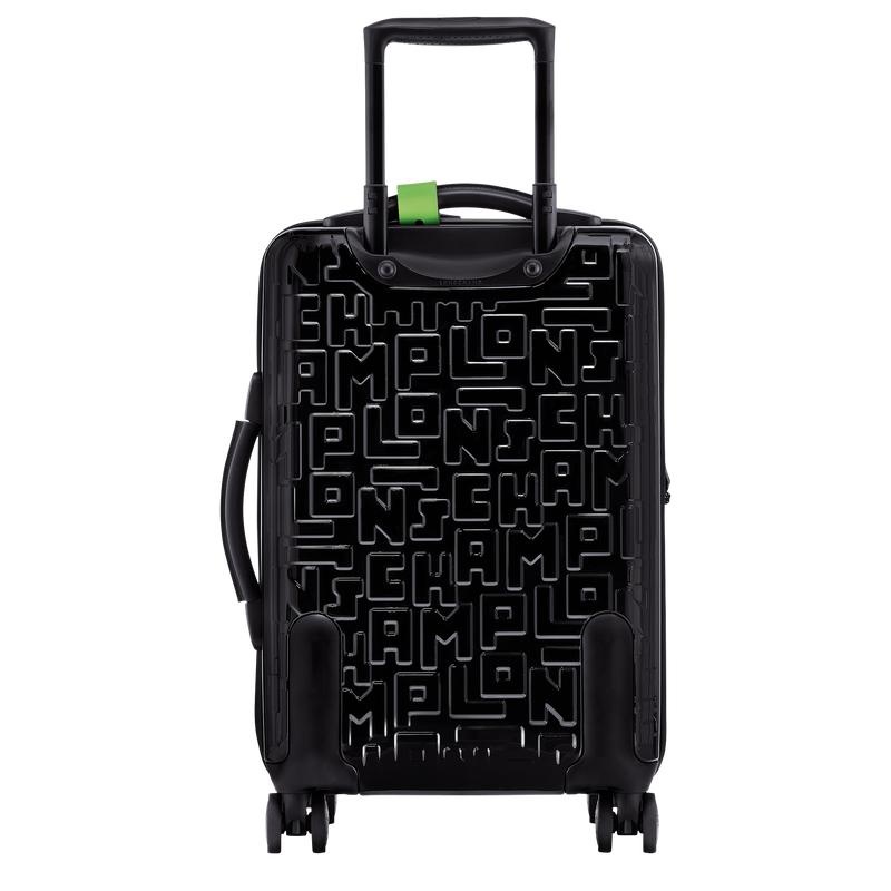 Black Longchamp LGP Travel M Suitcase Men's Suitcase | AIUY-65840