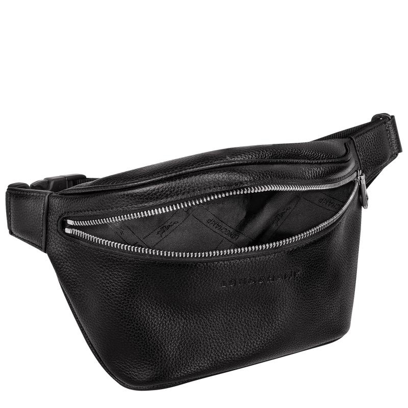 Black Longchamp Le Foulonné M Men's Belt Bags | RCJL-30278