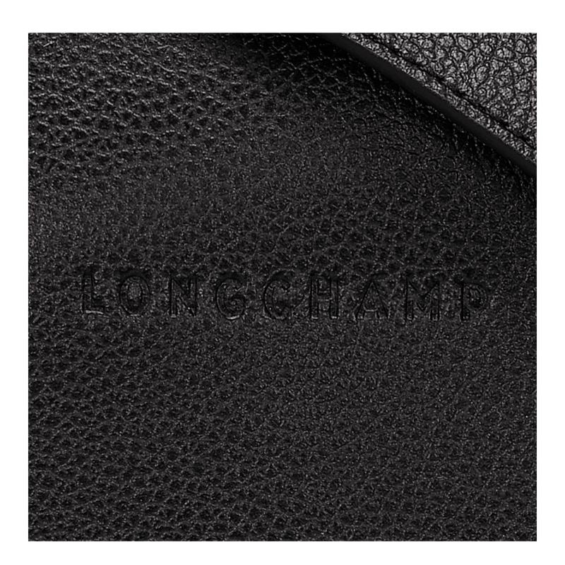 Black Longchamp Le Foulonné M Women's Crossbody Bags | YLZO-53496