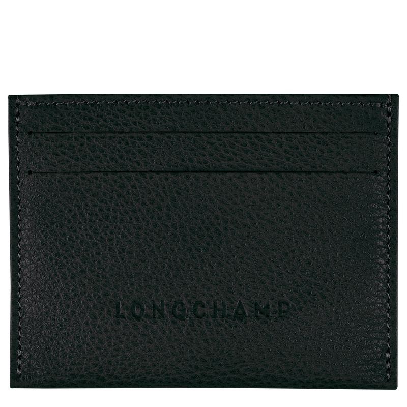 Black Longchamp Le Foulonné Men\'s Cardholders | KELC-91478