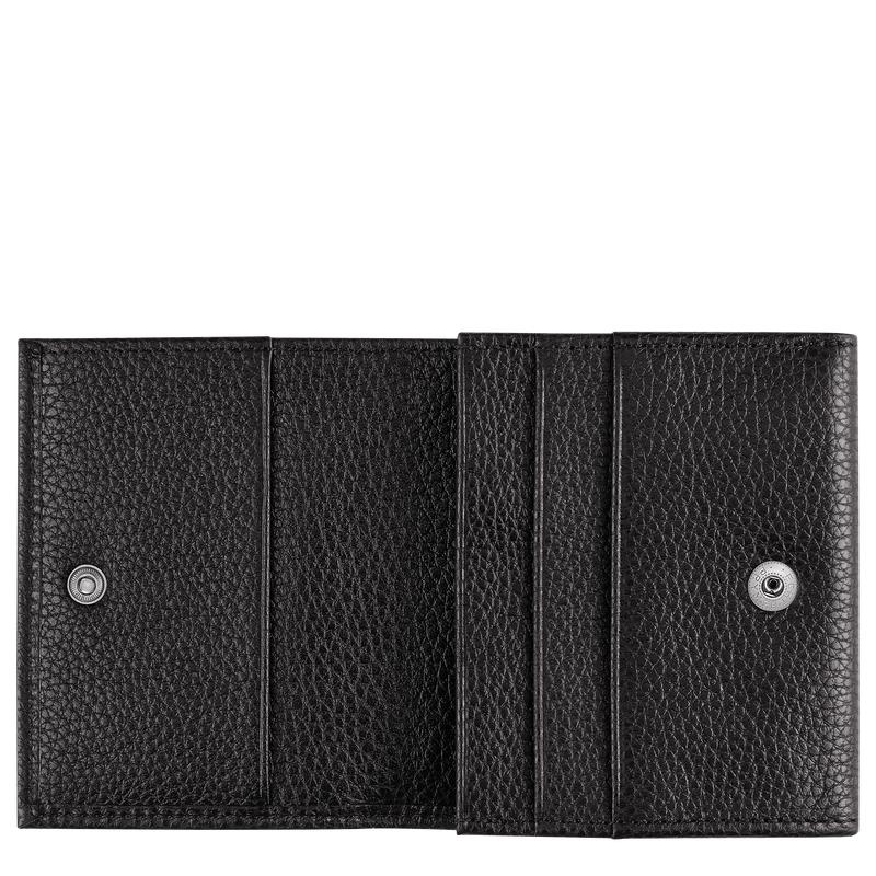 Black Longchamp Le Foulonné Men's Coin Purses | RMSV-78135