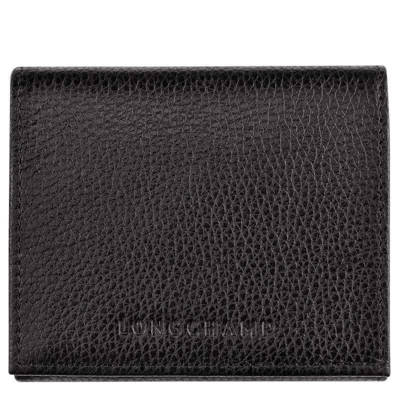 Black Longchamp Le Foulonné Men\'s Coin Purses | RMSV-78135