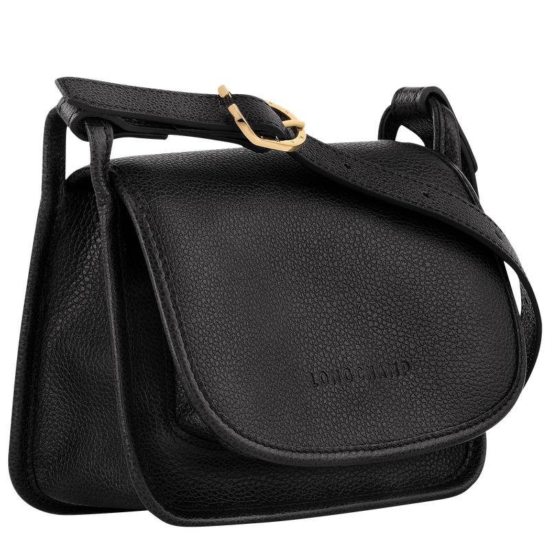 Black Longchamp Le Foulonné S Women's Crossbody Bags | IVBG-07423