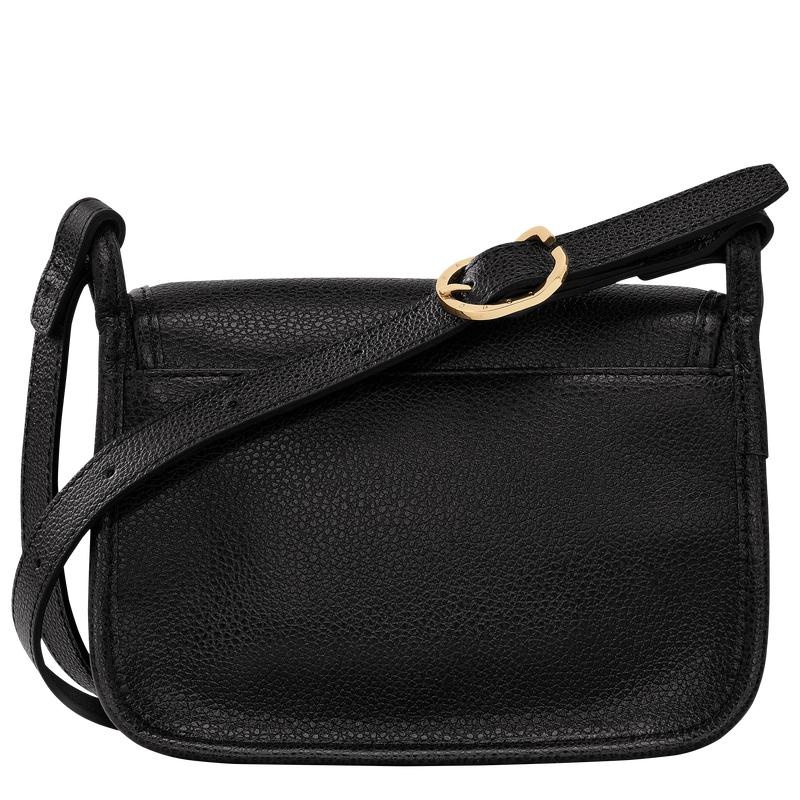 Black Longchamp Le Foulonné S Women's Crossbody Bags | IVBG-07423