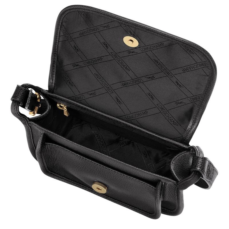 Black Longchamp Le Foulonné S Women's Crossbody Bags | IVBG-07423