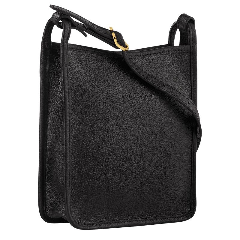 Black Longchamp Le Foulonné S Women's Crossbody Bags | IFKA-15908