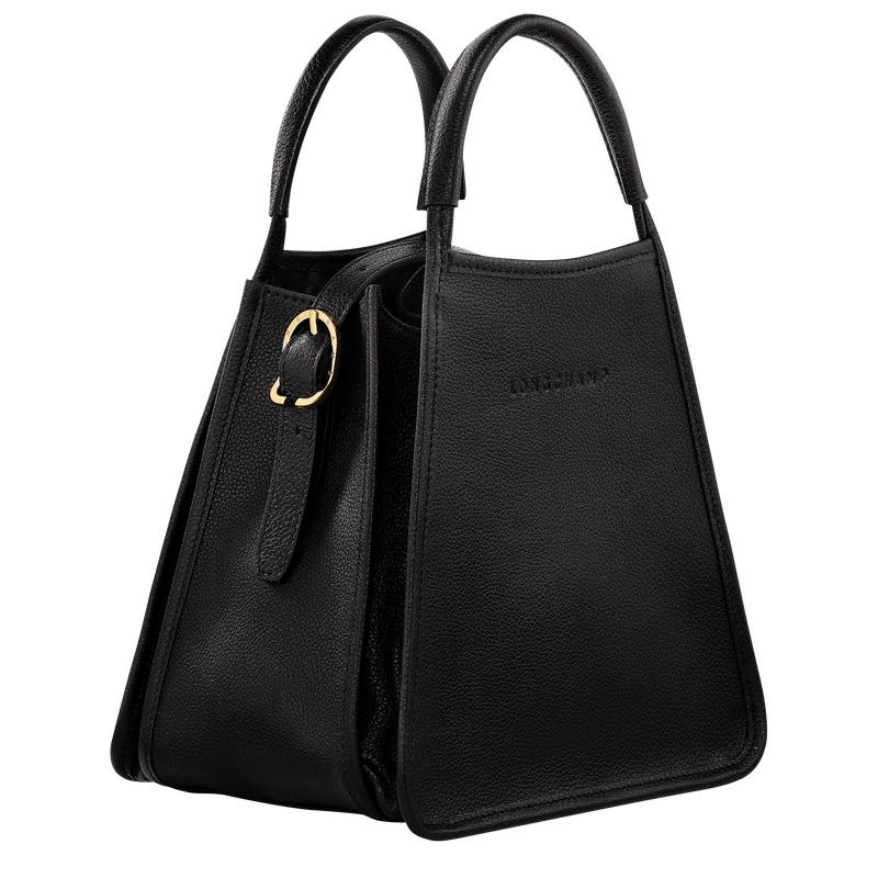 Black Longchamp Le Foulonné S Women's Handbags | XROE-98456