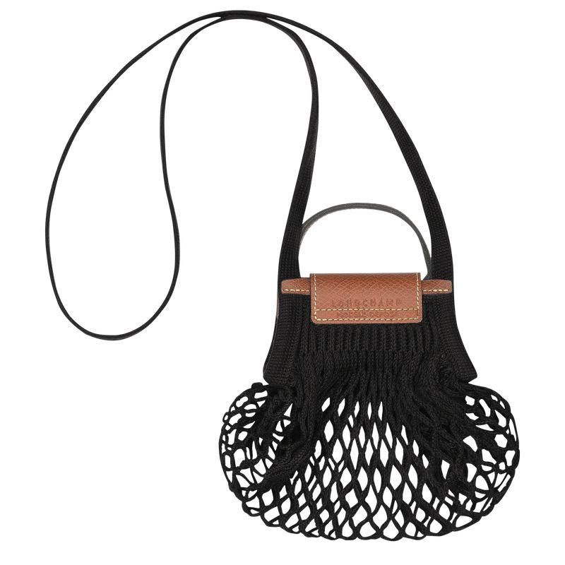 Black Longchamp Le Pliage Filet XS Women's Mesh Bag | XYKR-09126