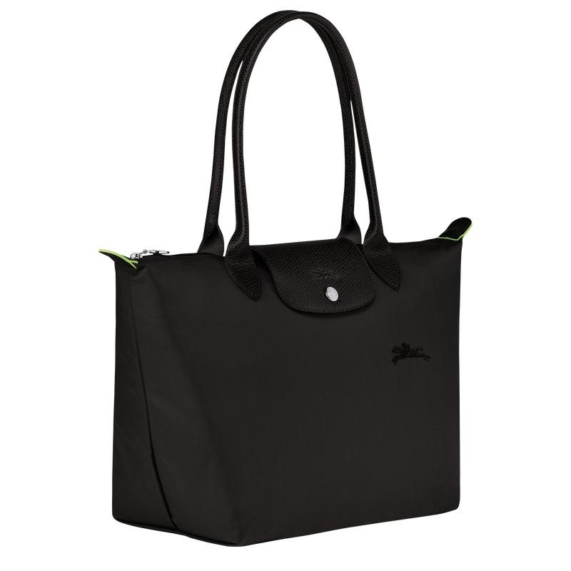 Black Longchamp Le Pliage Green M Women's Tote Bag | JTGD-97135