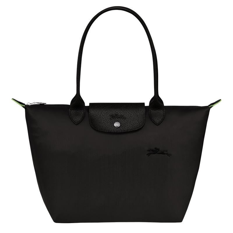 Black Longchamp Le Pliage Green M Women\'s Tote Bag | JTGD-97135