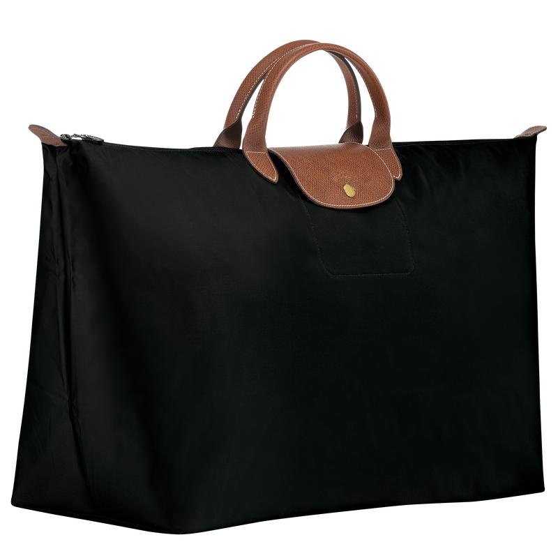 Black Longchamp Le Pliage Original M Men's Travel Bags | WBTQ-47869