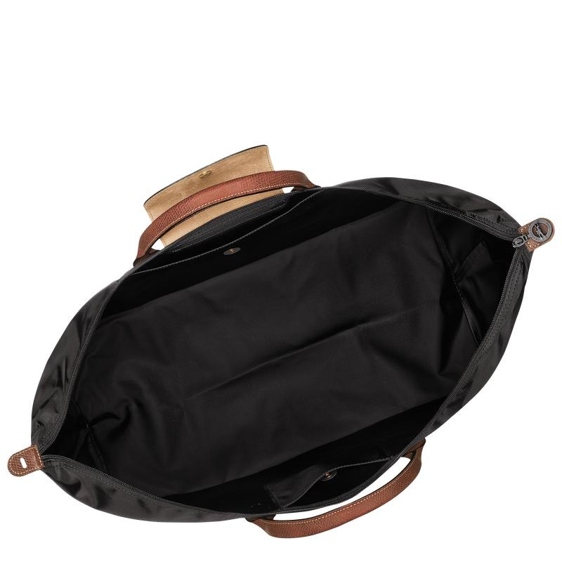 Black Longchamp Le Pliage Original M Men's Travel Bags | WBTQ-47869