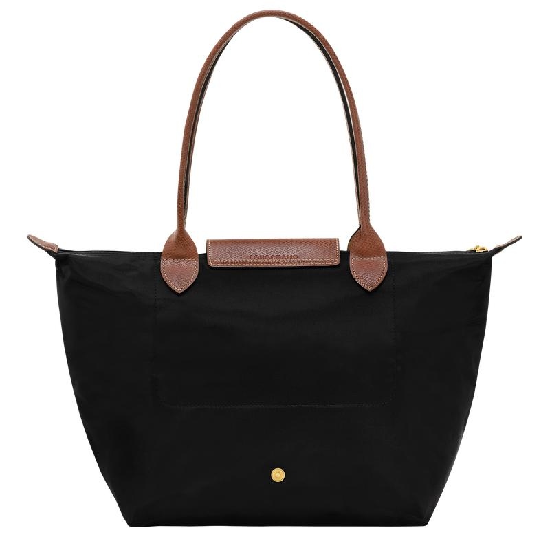 Black Longchamp Le Pliage Original M Women's Tote Bag | YAKH-80916