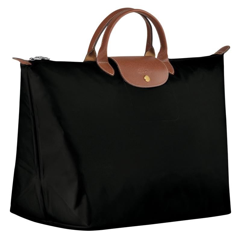 Black Longchamp Le Pliage Original S Men's Travel Bags | QCLZ-91054