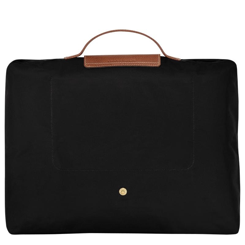 Black Longchamp Le Pliage Original S Women's Briefcase | GUTI-12695