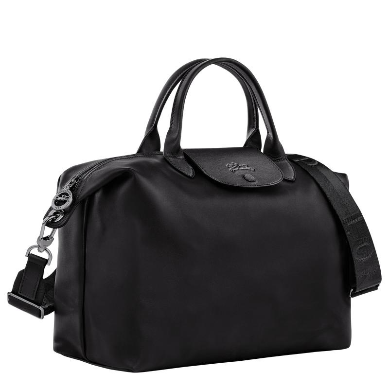 Black Longchamp Le Pliage Xtra L Men's Handbags | QDTG-71046