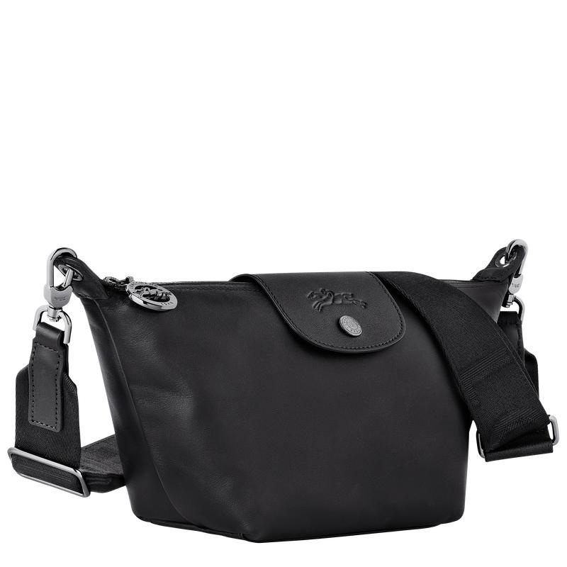 Black Longchamp Le Pliage Xtra XS Men's Crossbody Bags | KGAV-61530