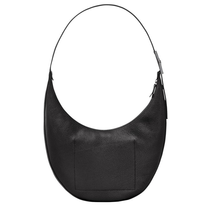 Black Longchamp Roseau Essential L Women's Crossbody Bags | ZYNX-90541