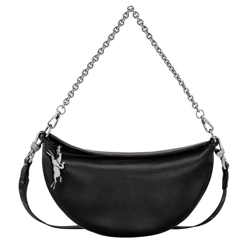 Black Longchamp Smile S Women\'s Crossbody Bags | BJCU-69738