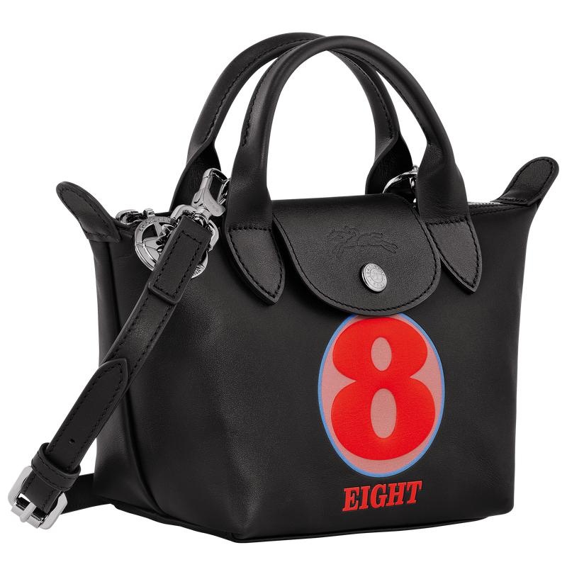 Black Longchamp x Robert Indiana XS Men's Handbags | IXPH-43297