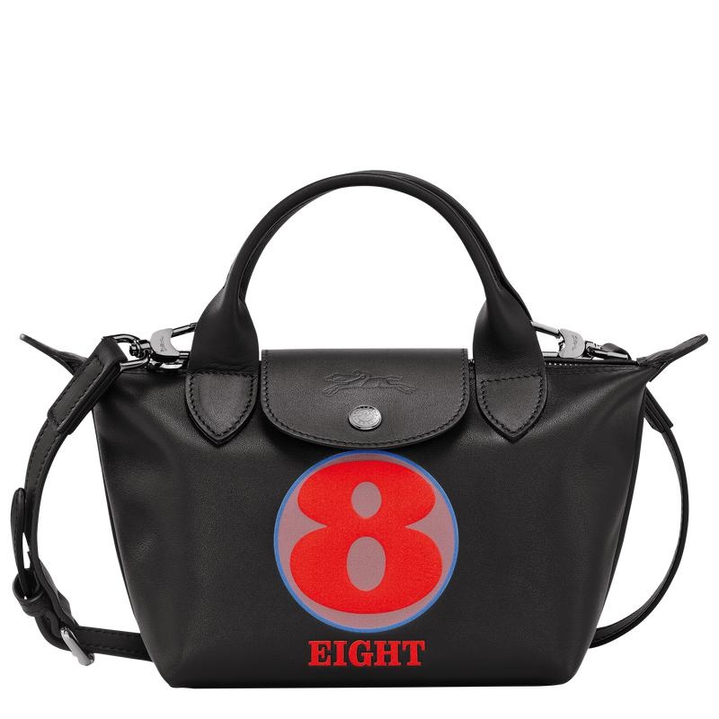 Black Longchamp x Robert Indiana XS Men\'s Handbags | IXPH-43297