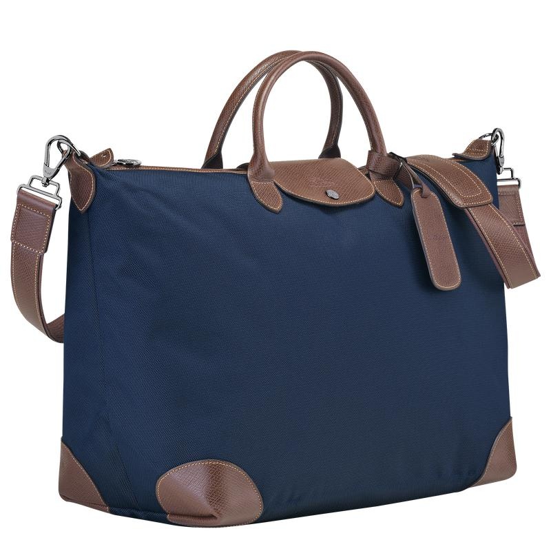 Blue Longchamp Boxford S Men's Travel Bags | XLFY-03798