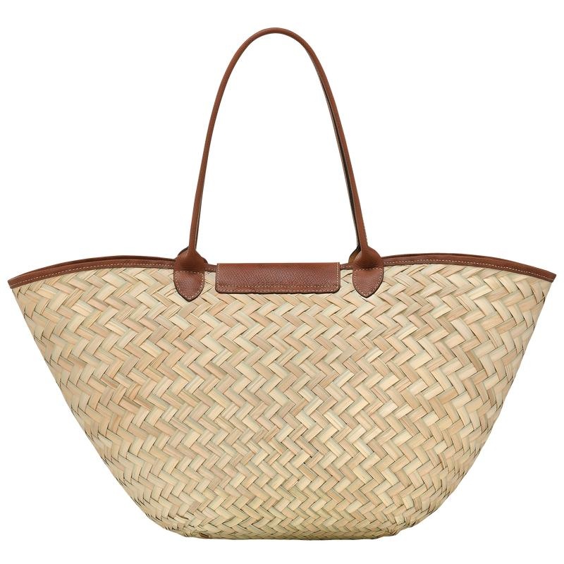 Brown Longchamp Le Panier Pliage XL Women's Basket Bag | VPWM-85974