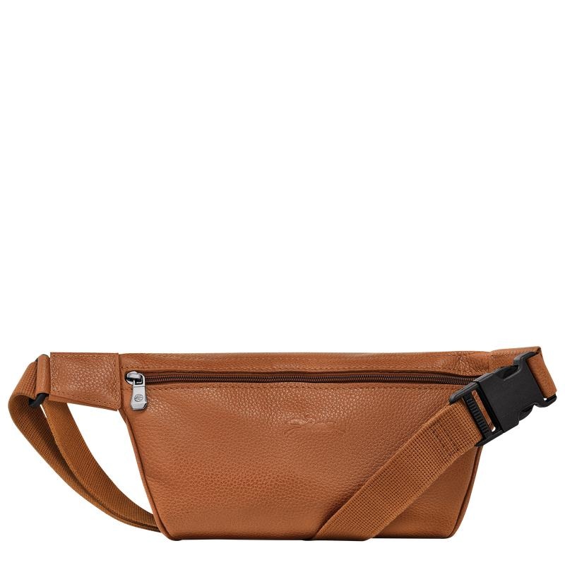 Caramel Brown Longchamp Le Foulonné M Men's Belt Bags | BCXN-76183