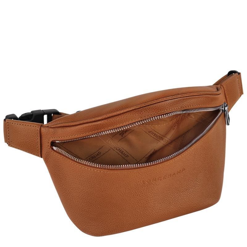 Caramel Brown Longchamp Le Foulonné M Men's Belt Bags | BCXN-76183