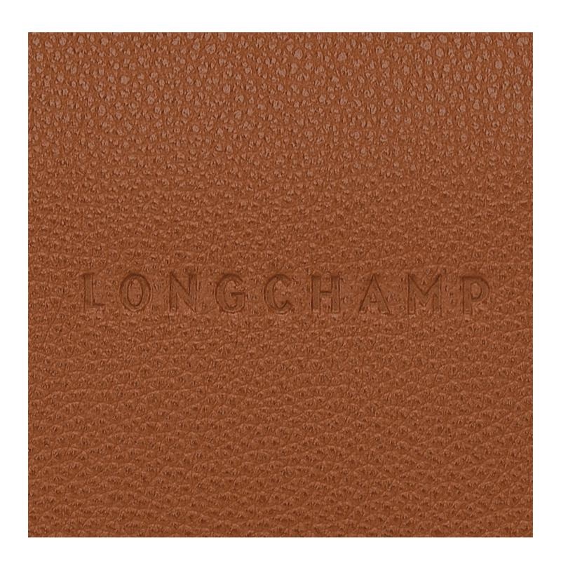 Caramel Brown Longchamp Le Foulonné M Women's Crossbody Bags | WBEH-07452