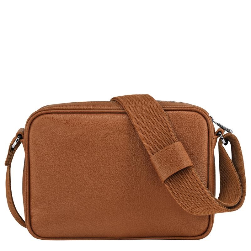 Caramel Brown Longchamp Le Foulonné S Men's Camera Bag | UNBL-10726