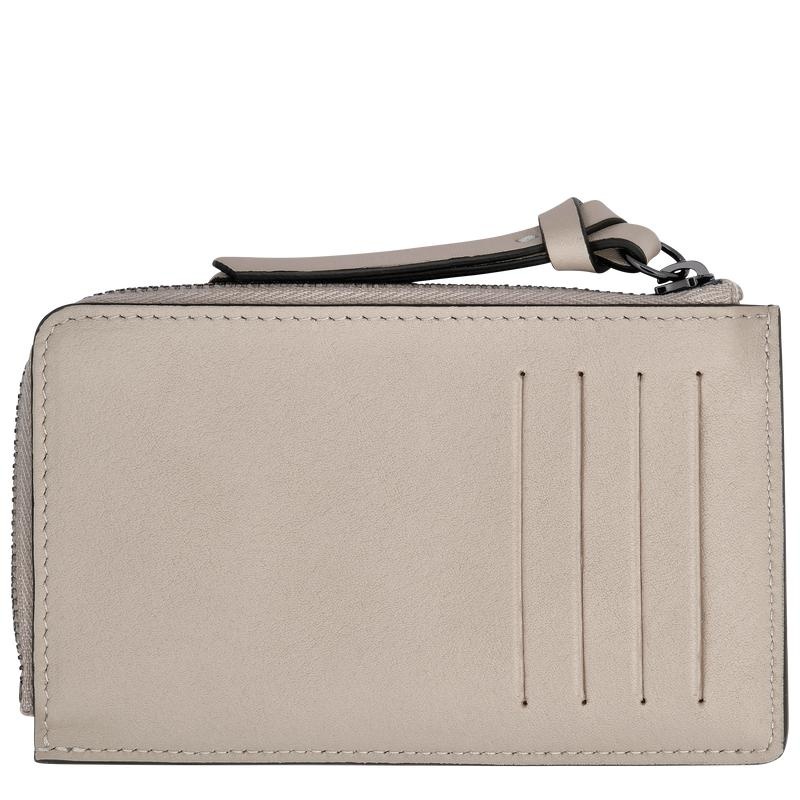 Clay Grey Longchamp 3D Men's Cardholders | XTEB-18409