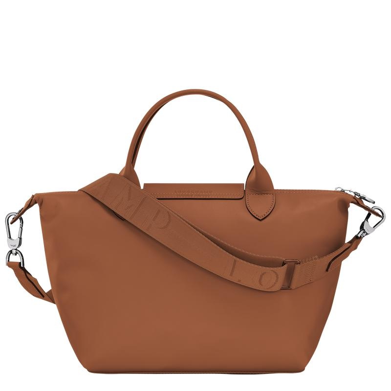 Cognac Brown Longchamp Le Pliage Xtra S Women's Handbags | GKUV-95803