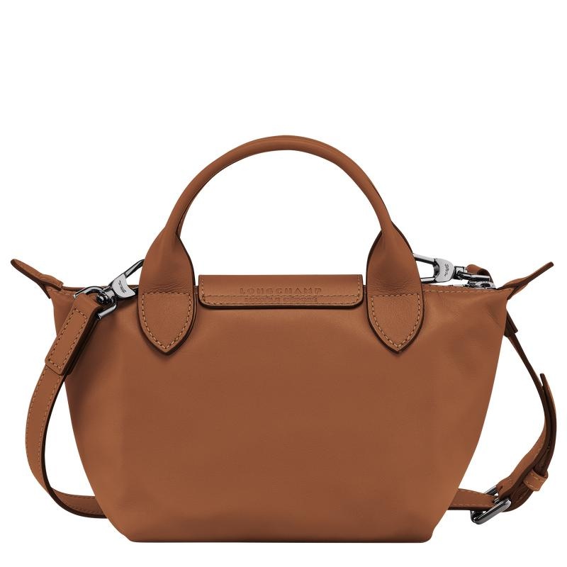 Cognac Brown Longchamp Le Pliage Xtra XS Women's Handbags | LKCM-90238