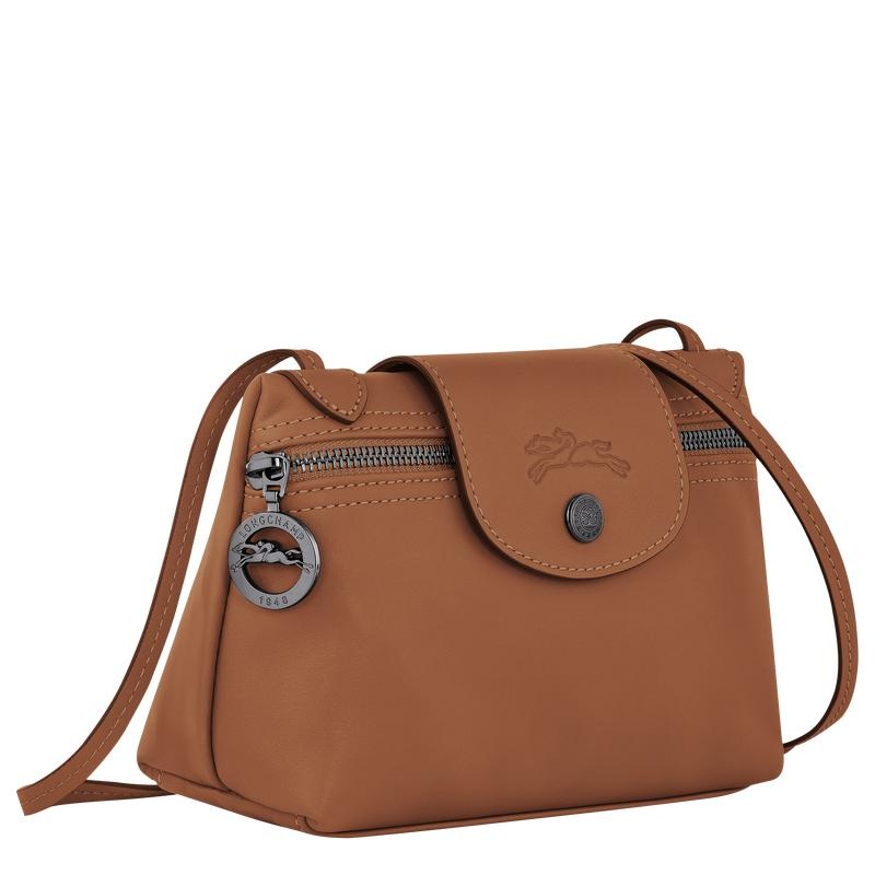 Cognac Brown Longchamp Le Pliage Xtra XS Women's Crossbody Bags | FKEP-06278