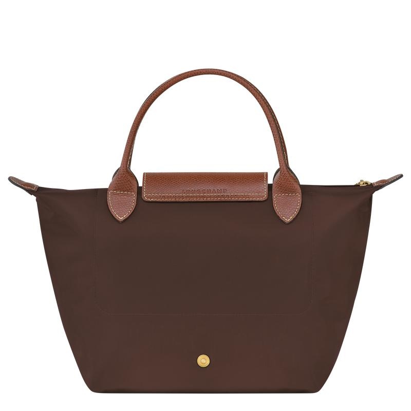 Ebony Brown Longchamp Le Pliage Original S Women's Handbags | LJYZ-18305