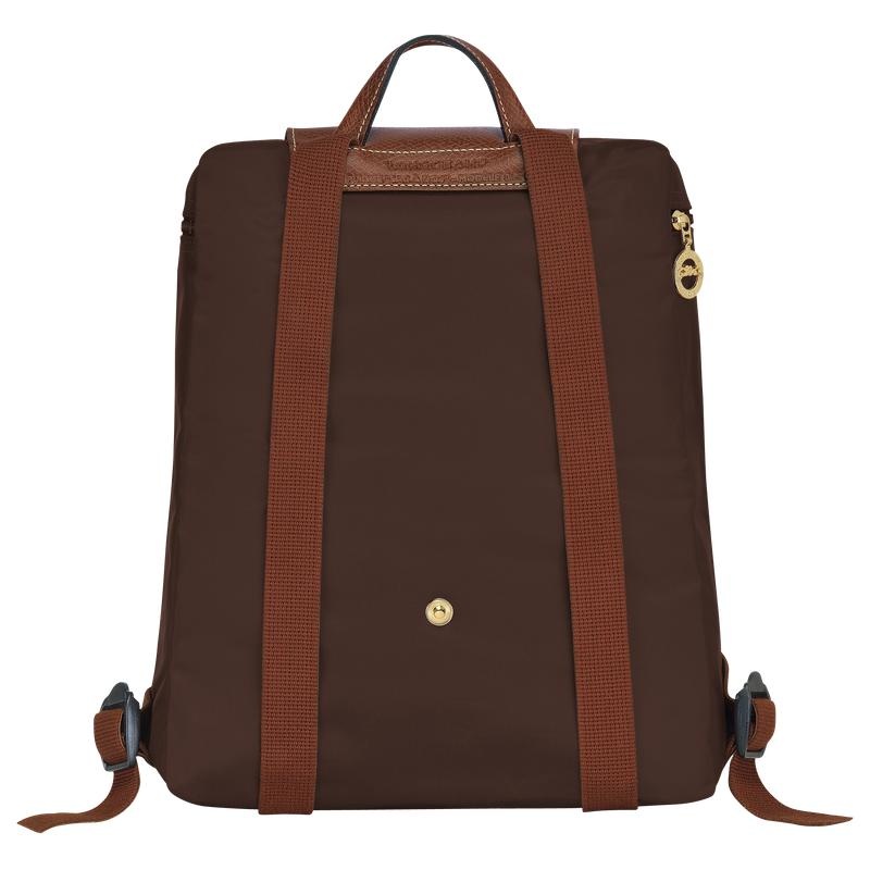 Ebony Brown Longchamp Le Pliage Original M Men's Backpacks | QCHO-62574