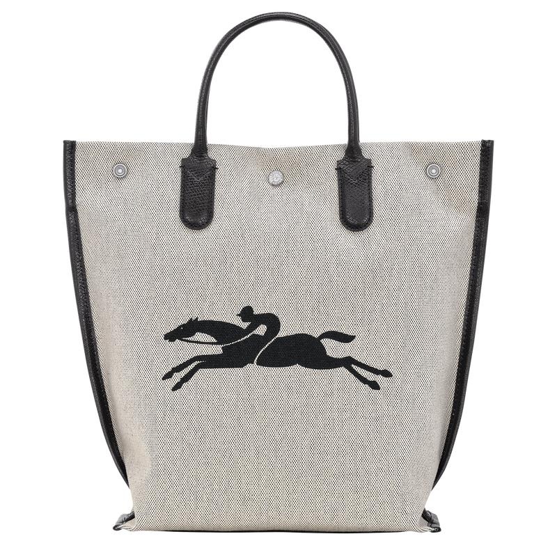 Ecru White Longchamp Essential M Men's Tote Bag | BOTW-64187