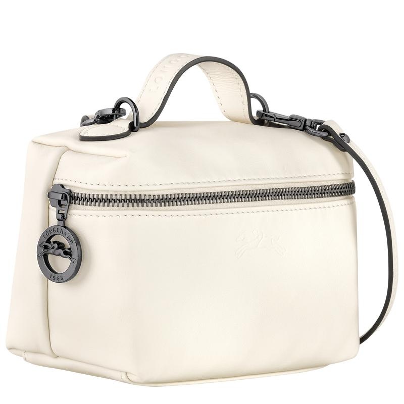 Ecru White Longchamp Le Pliage Xtra XS Vanity Women's Crossbody Bags | BYHU-34271