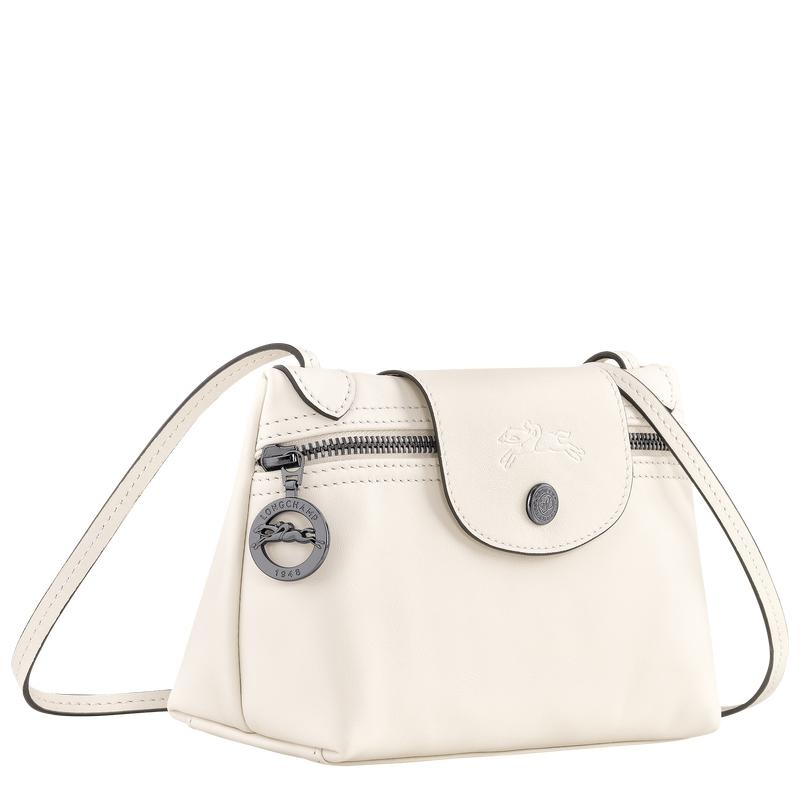 Ecru White Longchamp Le Pliage Xtra XS Women's Crossbody Bags | SPEZ-81543