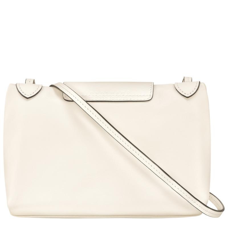 Ecru White Longchamp Le Pliage Xtra XS Women's Crossbody Bags | SPEZ-81543