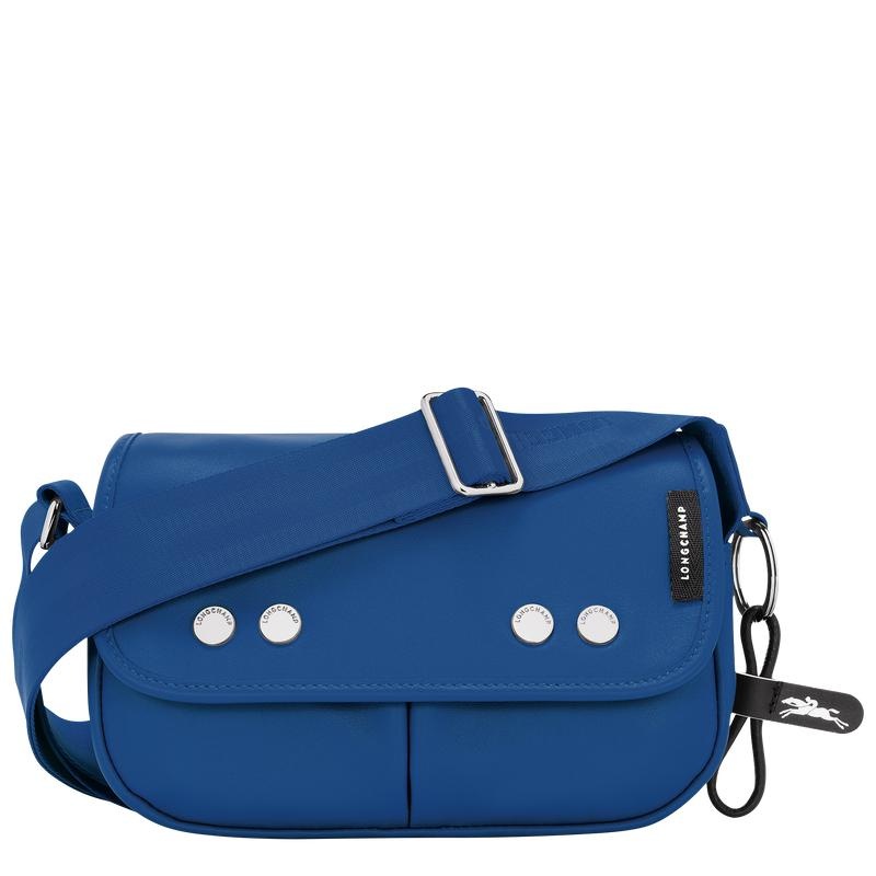 Electric Blue Longchamp Très Paris S Women\'s Crossbody Bags | VDQW-94706