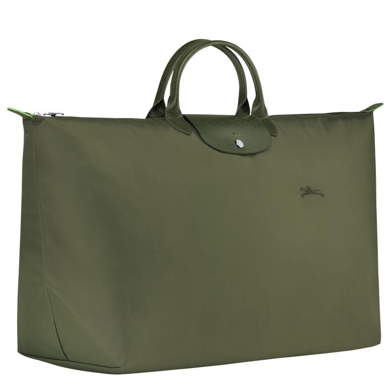 Forest Green Longchamp Le Pliage Green M Women's Travel Bags | CTSD-14958