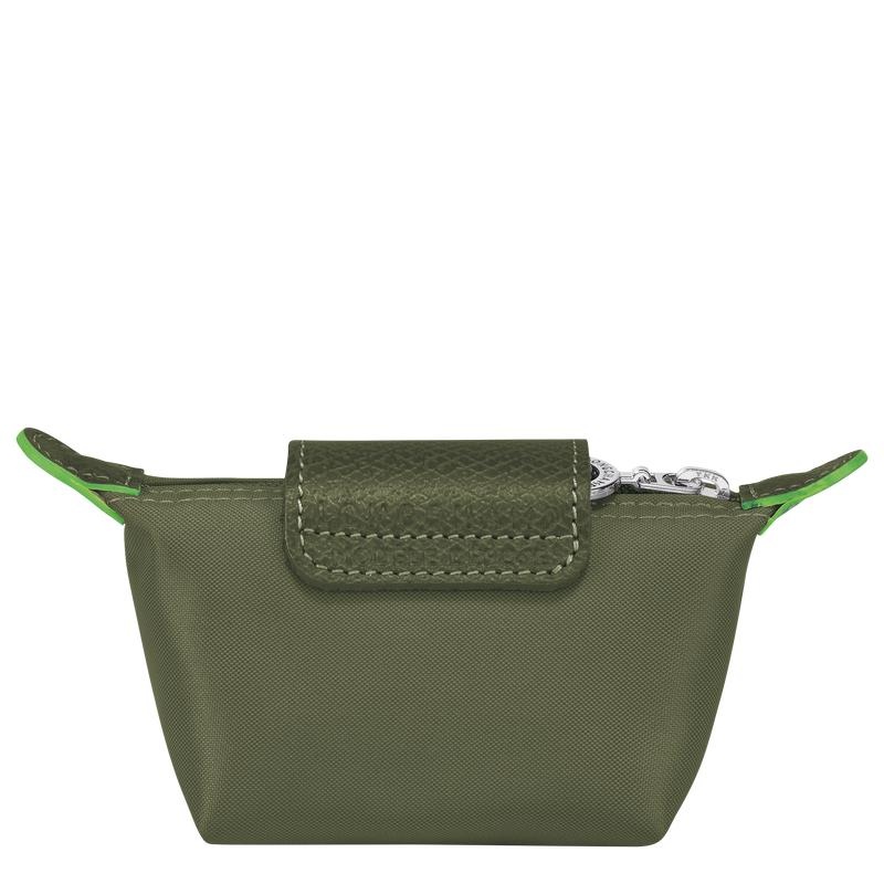 Forest Green Longchamp Le Pliage Green Men's Coin Purses | ZLNS-85194